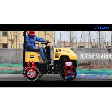 Ride on 1 Ton Sheep Foot Roller Compactor (FYL-880)